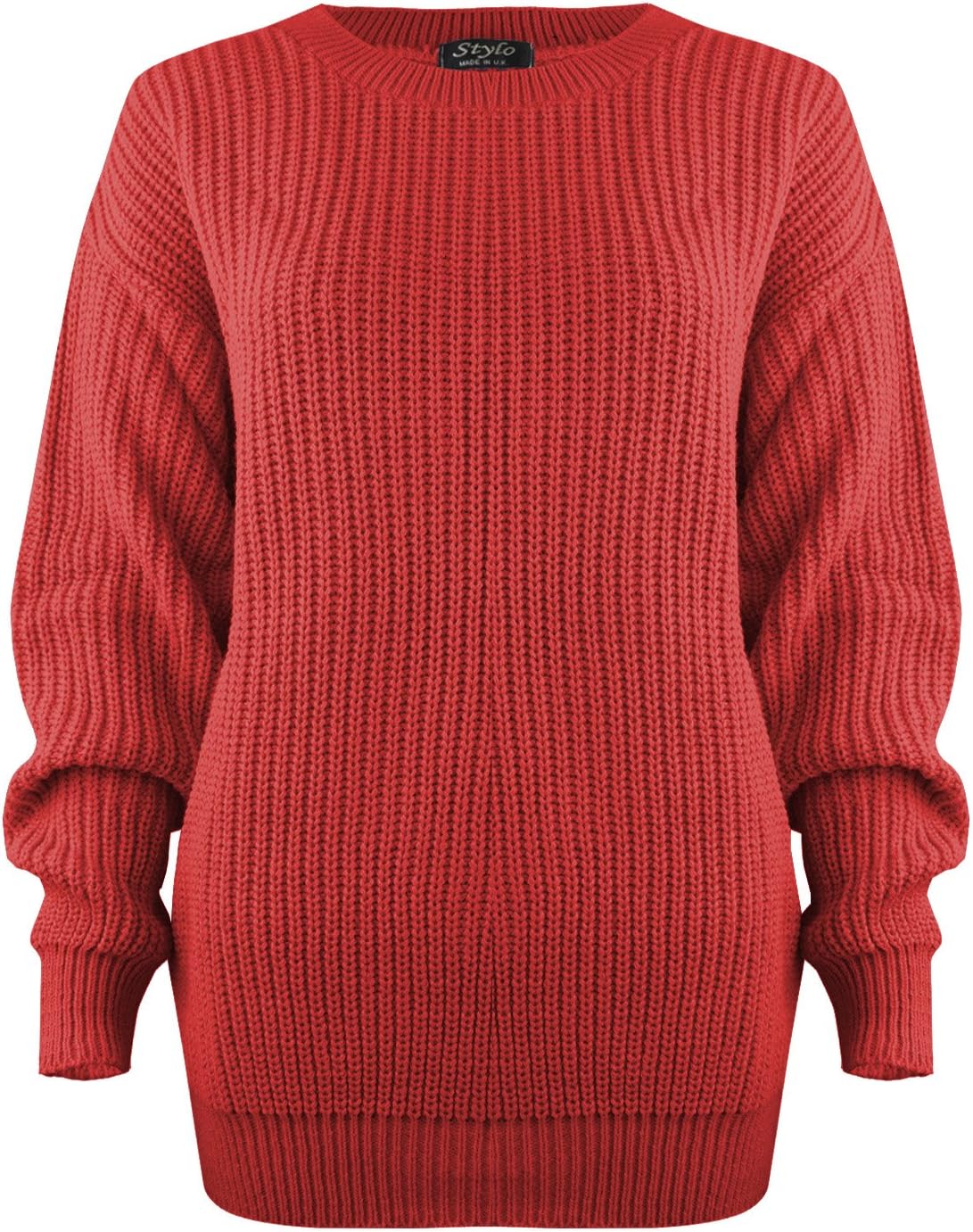 美品 23AW✨CLANE LOOSE KNIT ALL IN ONE Loose Knit Sweater (A60508-RED)